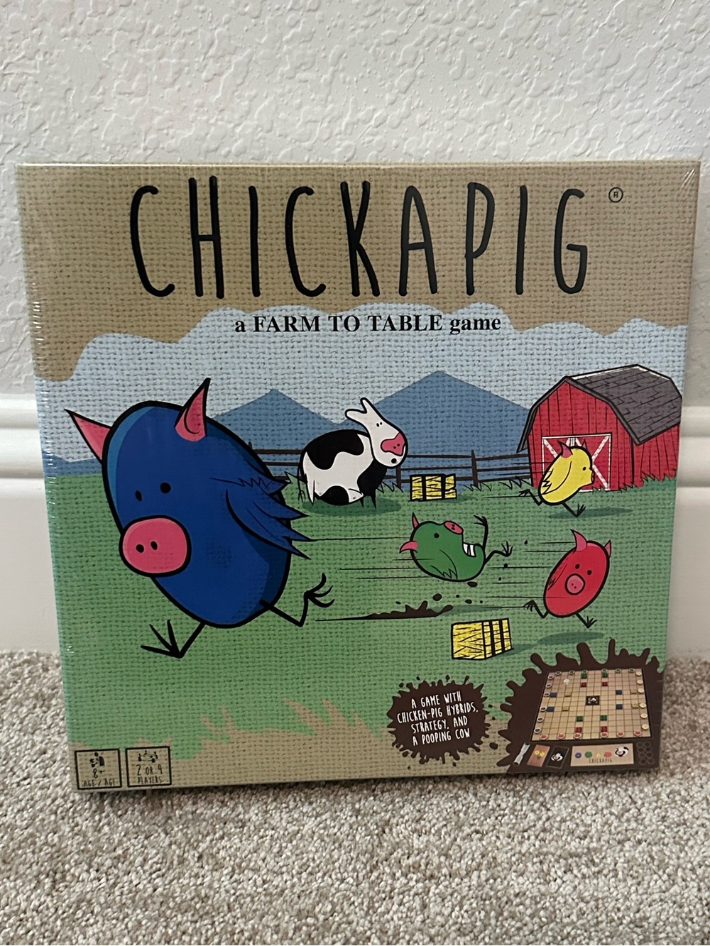 NWT CHICKAPIG Game Farm to Table